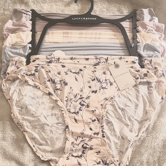 NWT LUCKY BRAND Women's Hipster (set of 5) size L - Picture 2 of 6